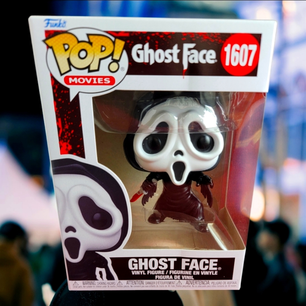 Ghost face funko # 1607 (nib) With pop protector